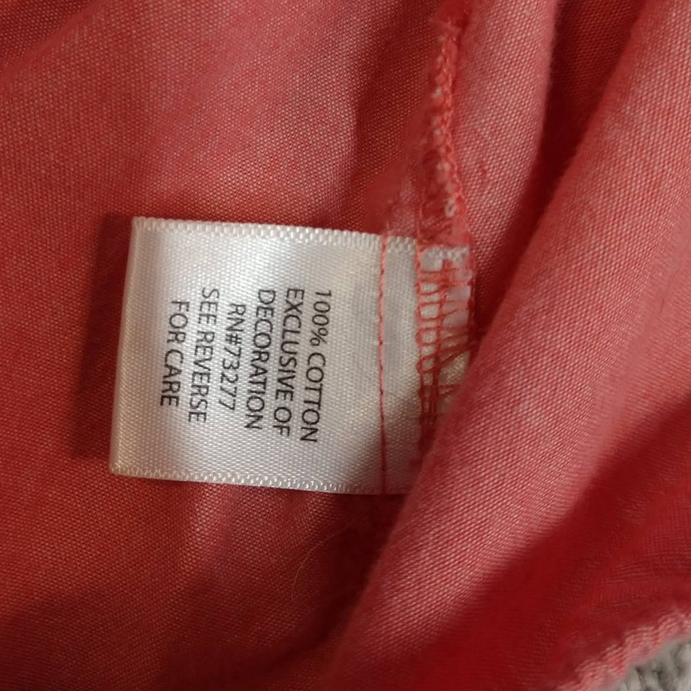 3 for $15 Croft and Barrow Coral Tee shirt - Picture 12 of 12